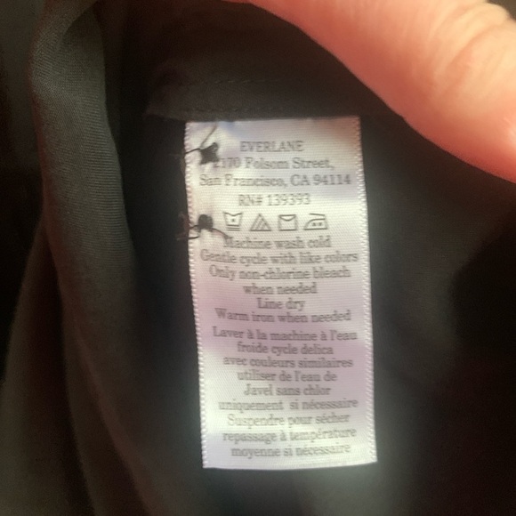 NWT Everlane Maxi Dress Black XS - Picture 11 of 13